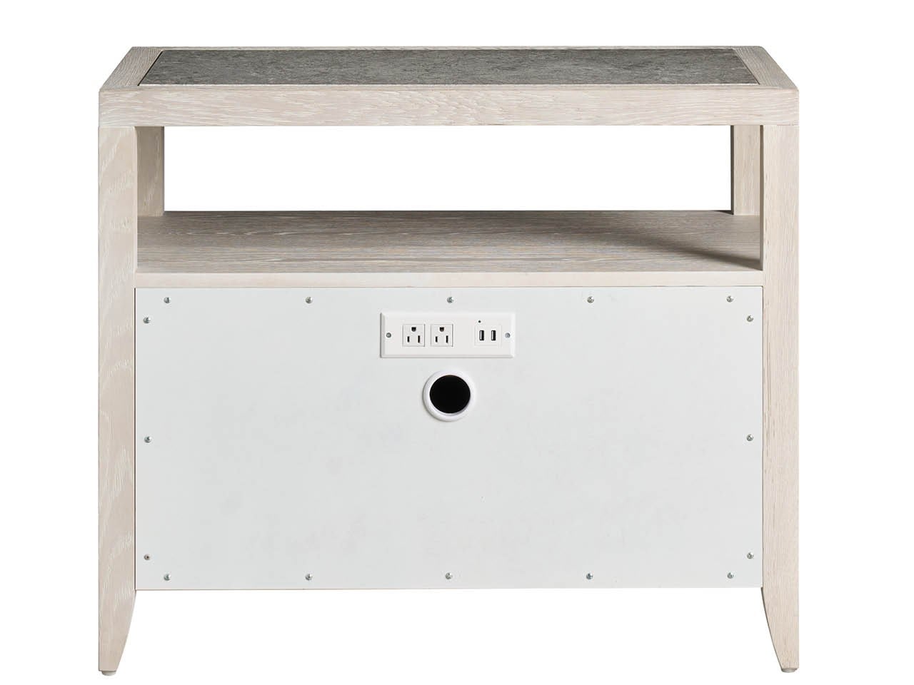 Avaline Carmen Two Drawer Nightstand