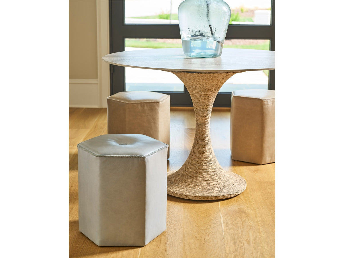 Gemma Hexagon Ottoman - Special Order