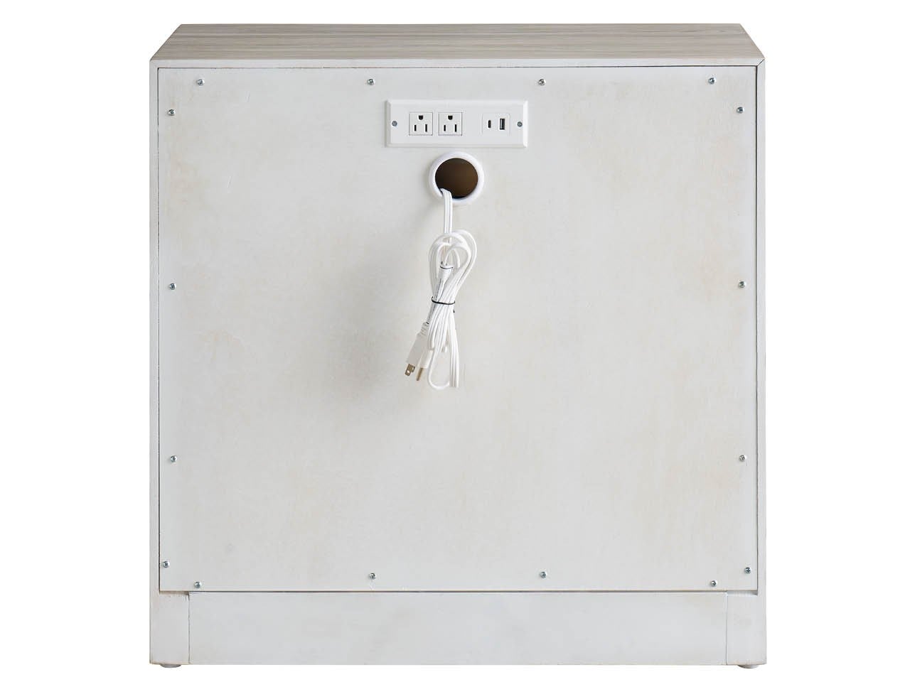 Dwell River Rock Two Drawer Nightstand