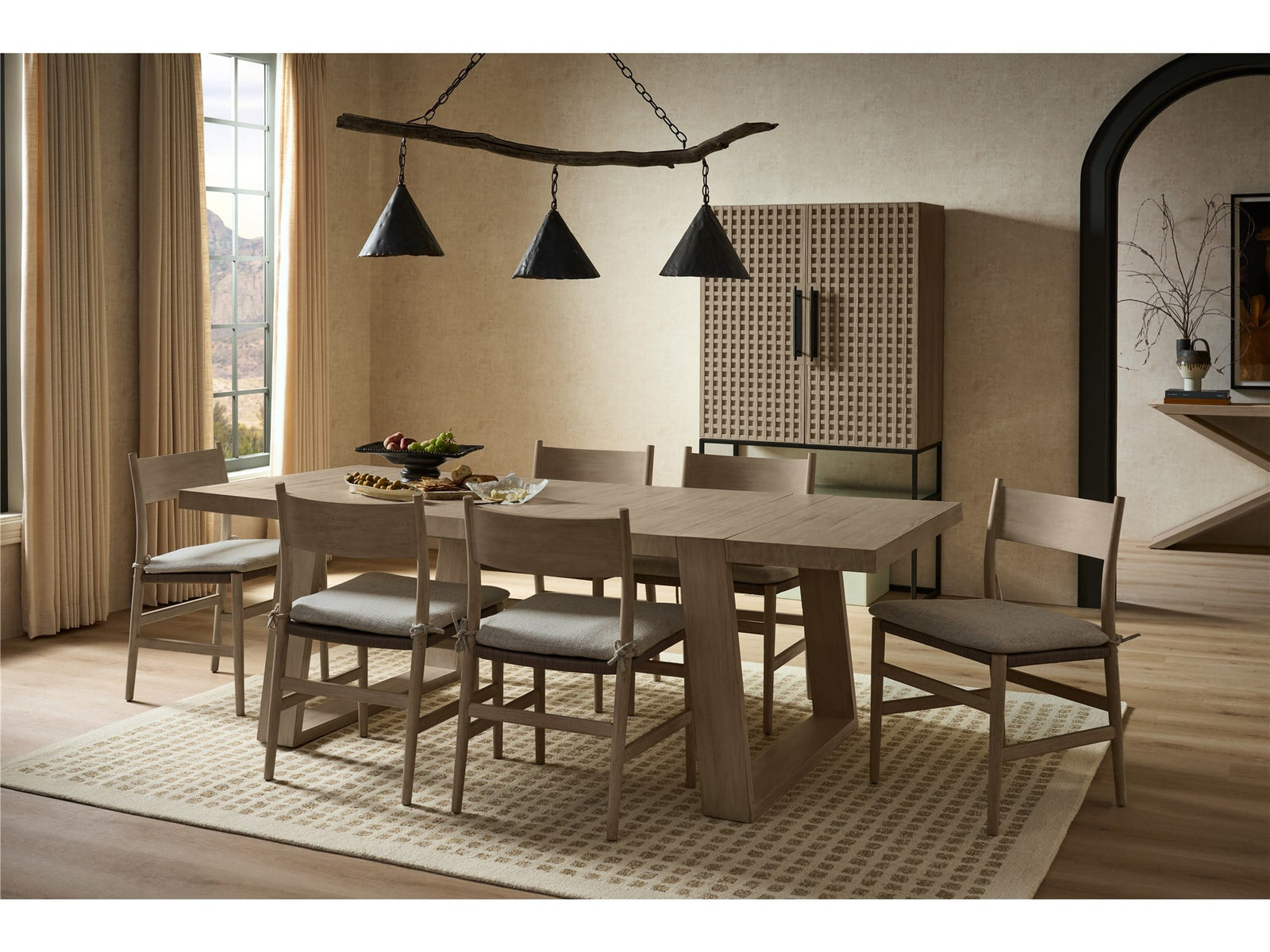 Dwell Boulder Wood Back Side Chair