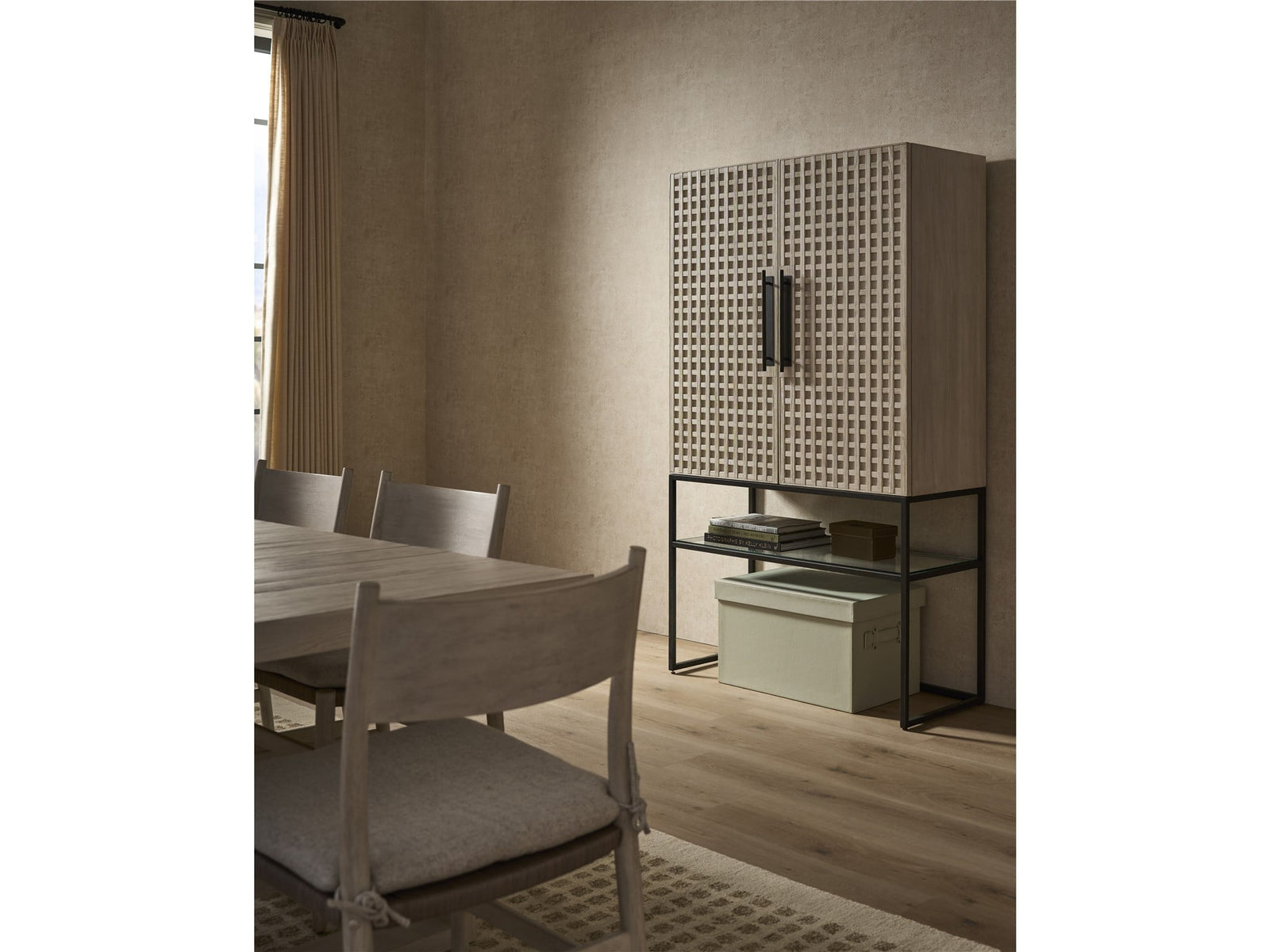 Dwell River Rock Bar Cabinet