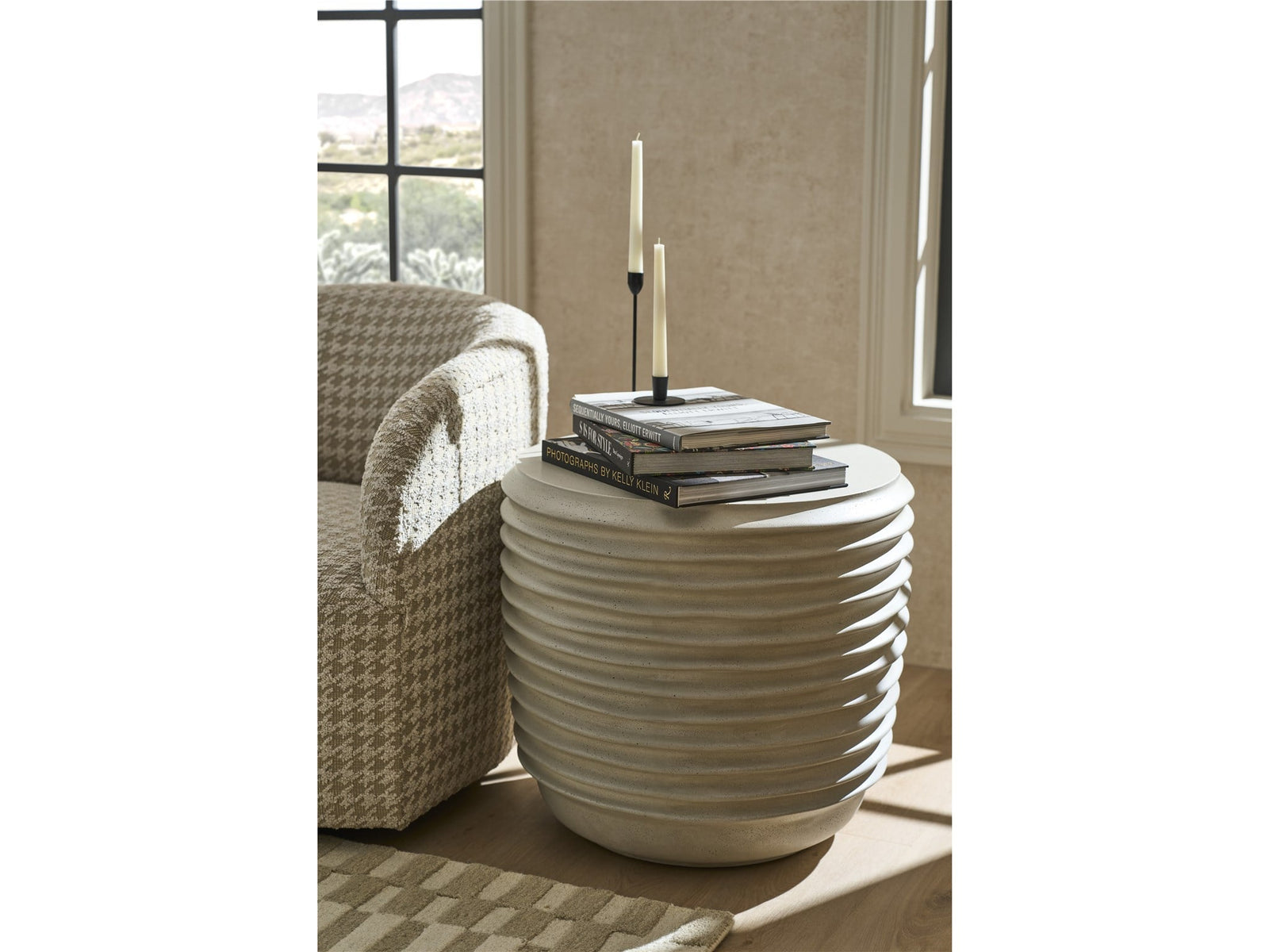 Dwell Dwell Linen Side Table