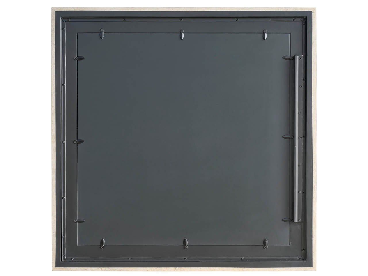 Modern Travertine Mirror