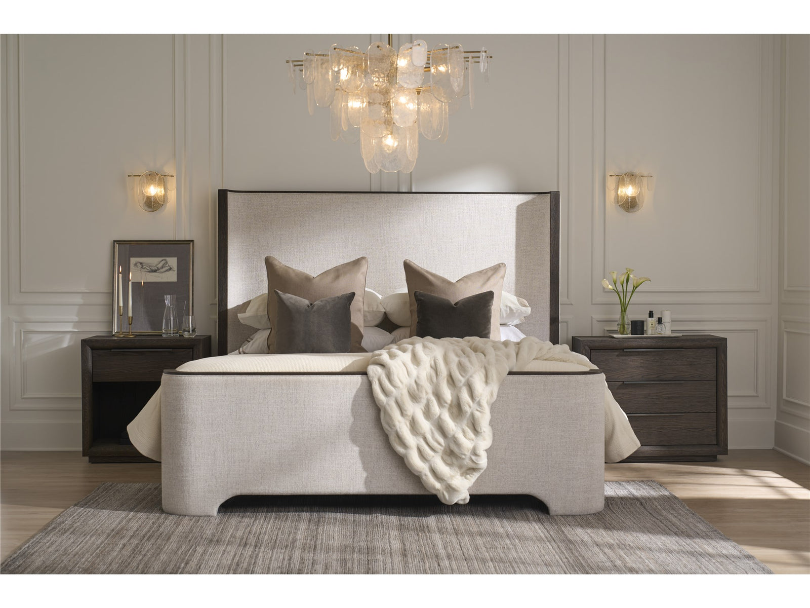 Modern Sable Bed Queen