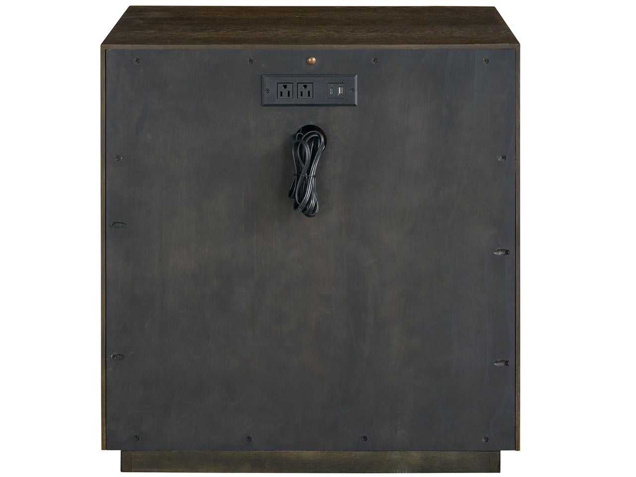 Modern Sable One Drawer Nightstand