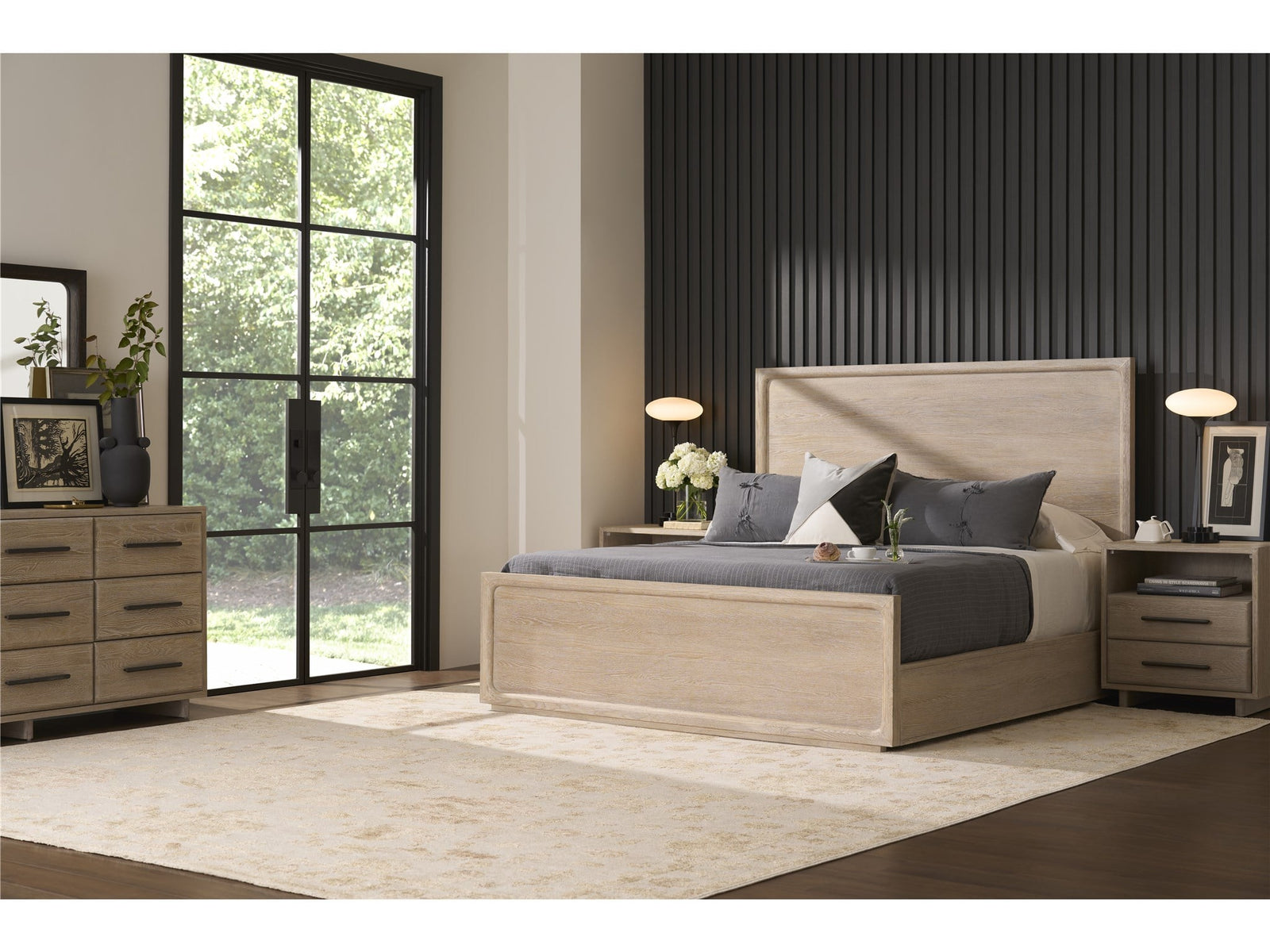 Modern Desert Panel Bed Queen