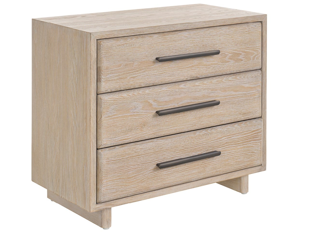 Modern Desert Three Drawer Nightstand