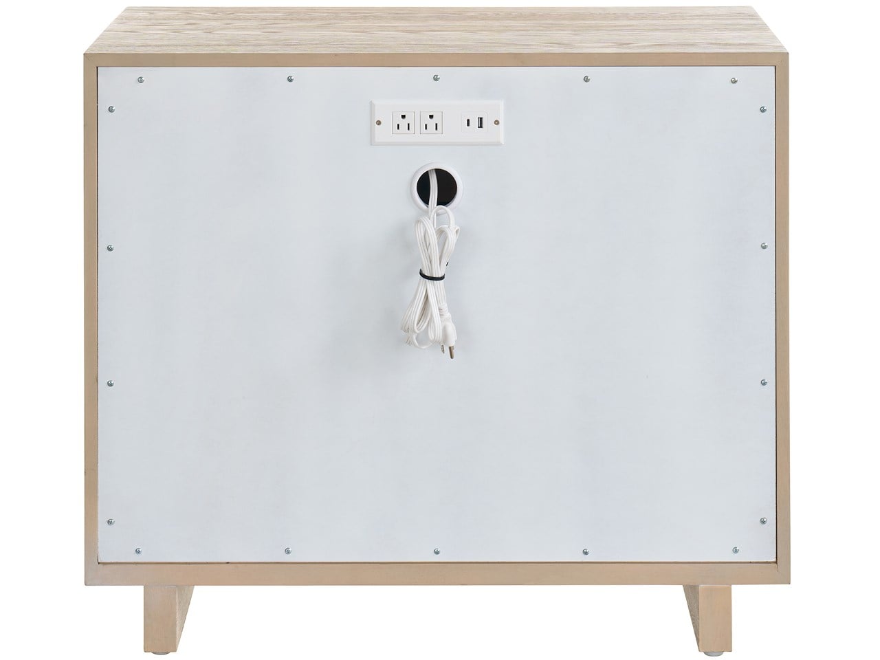Modern Desert Three Drawer Nightstand