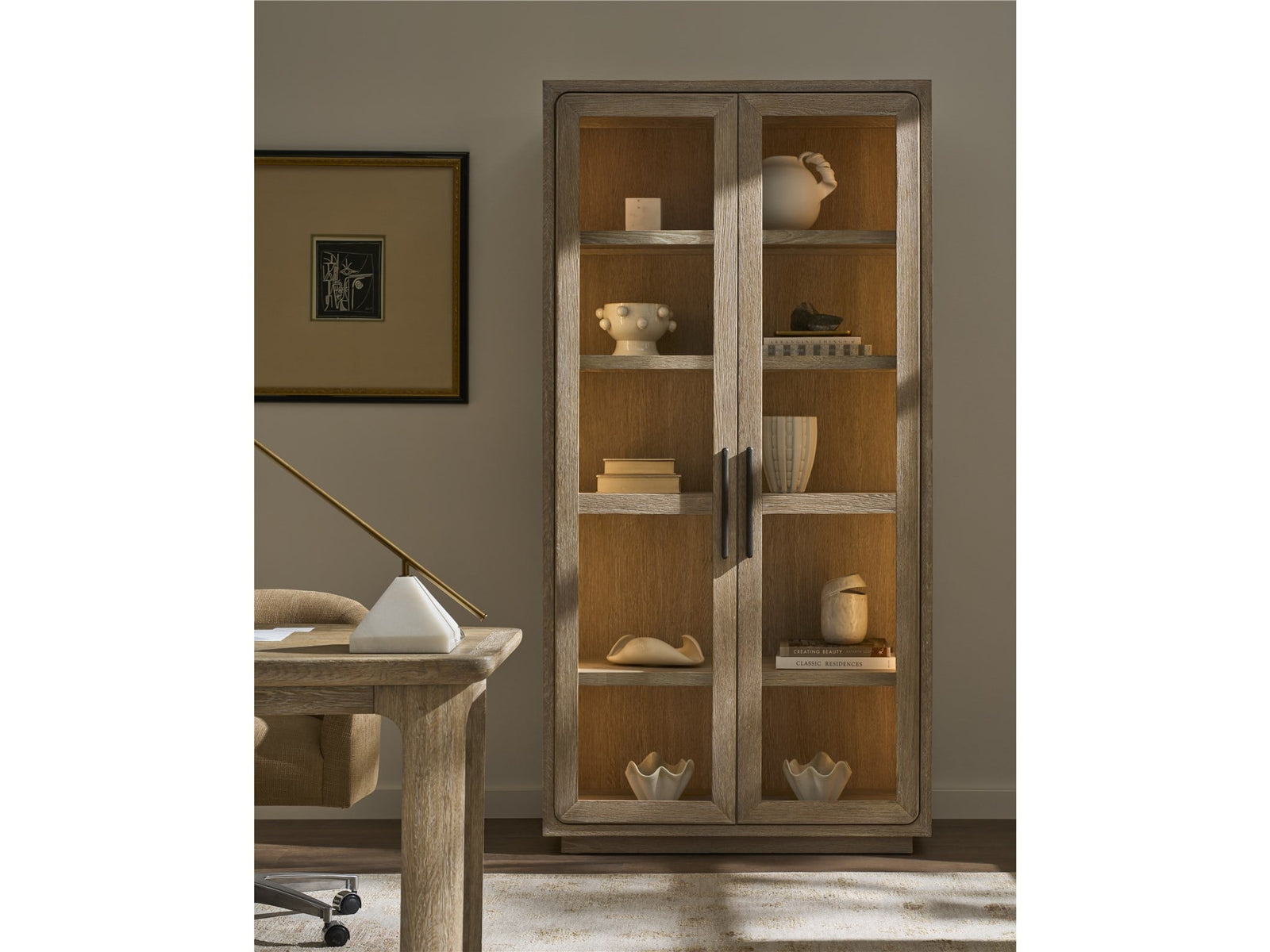 Modern Desert Display Cabinet