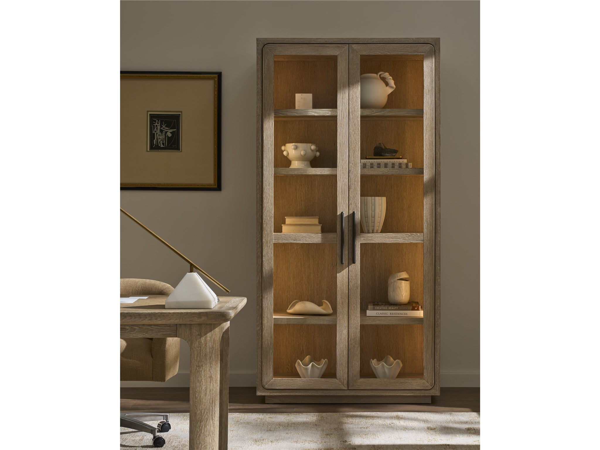 Modern Desert Display Cabinet