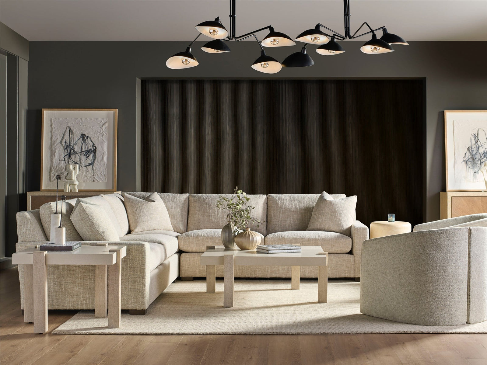 Modern Mist End Table