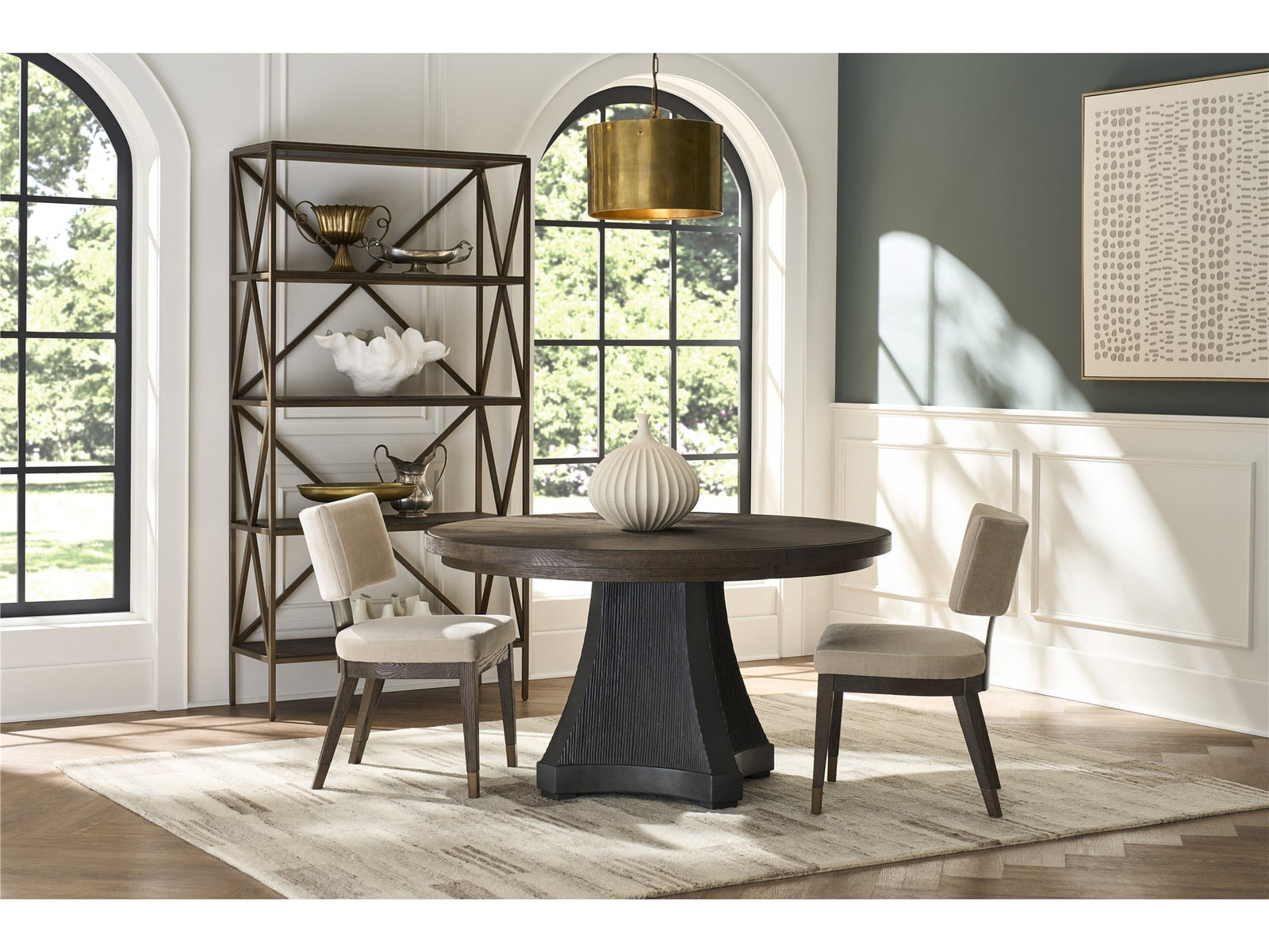 Montclair Cinder Dining Table