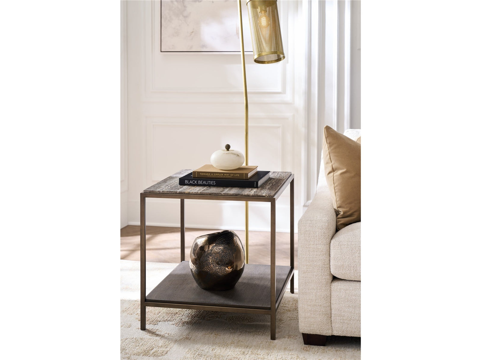 Montclair Brindle End Table