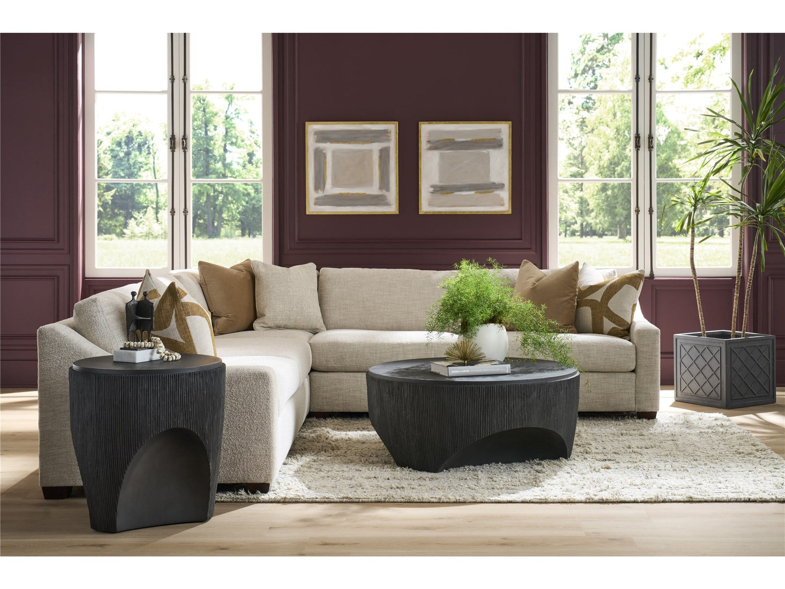 Montclair Cinder Cocktail Table