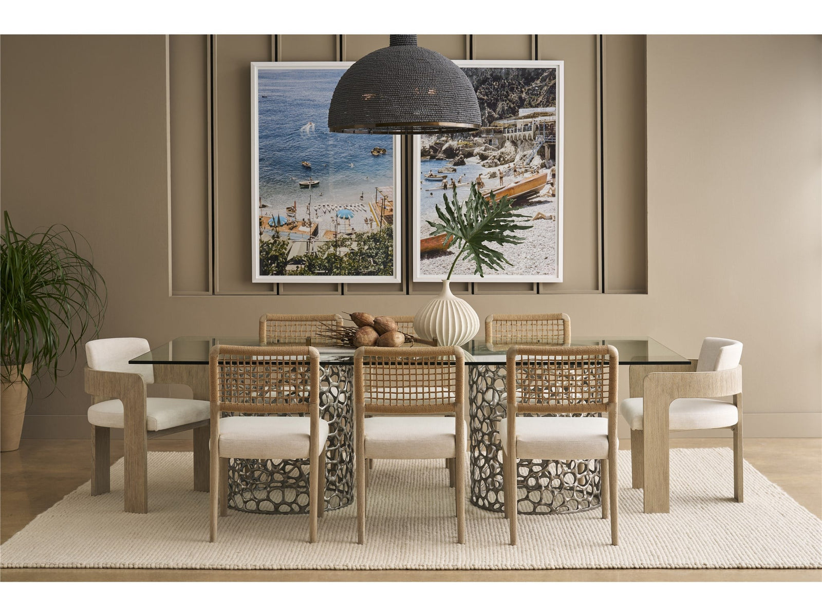 Oasis- Coastal Living Home Collection Coral Rectangle Dining Table