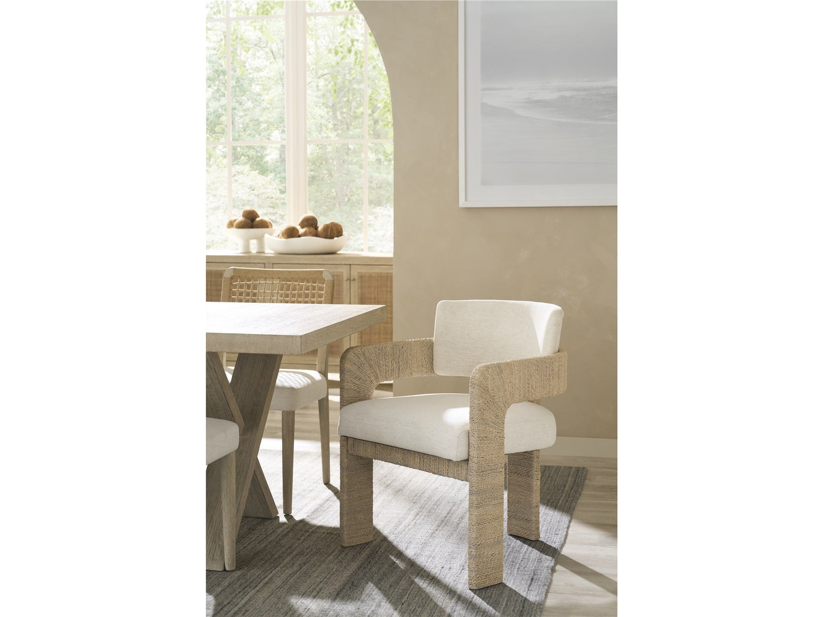 Oasis- Coastal Living Home Collection Abaca Arm Chair