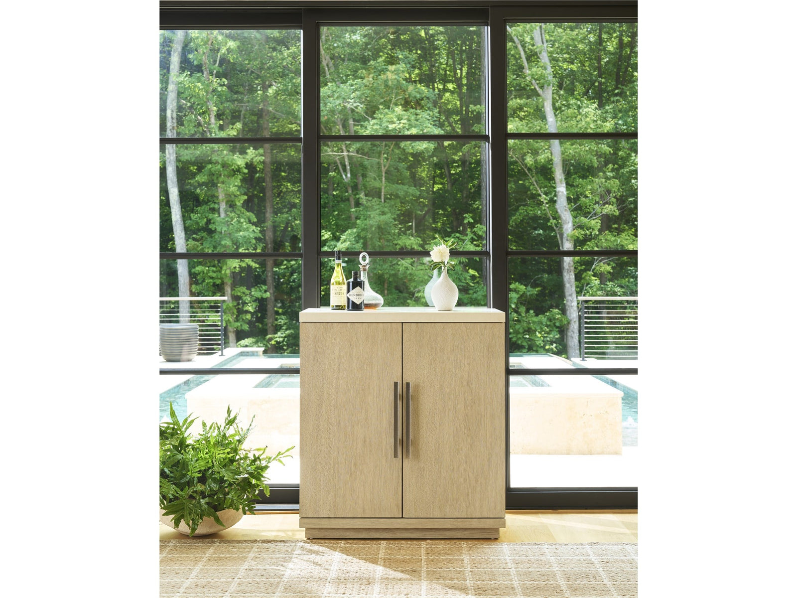 Oasis- Coastal Living Home Collection Dockside Bar Cabinet