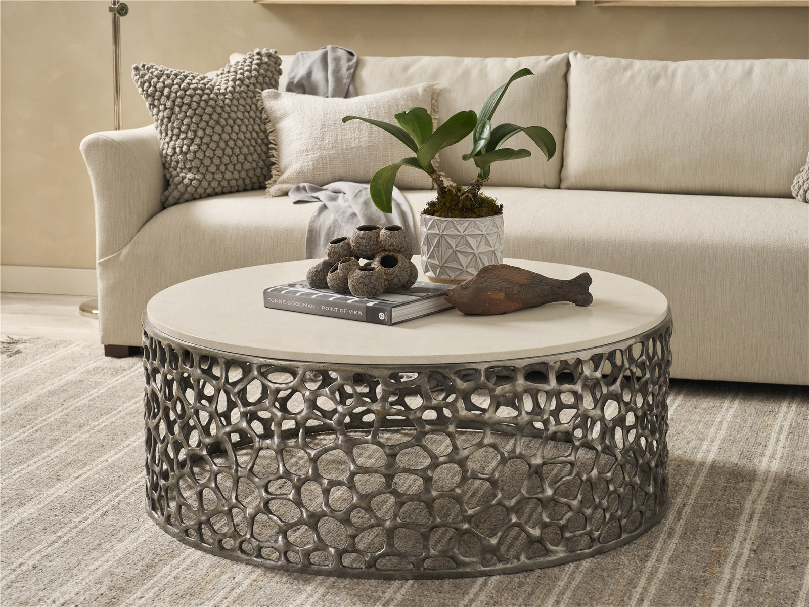 Oasis- Coastal Living Home Collection Coral Cocktail Table