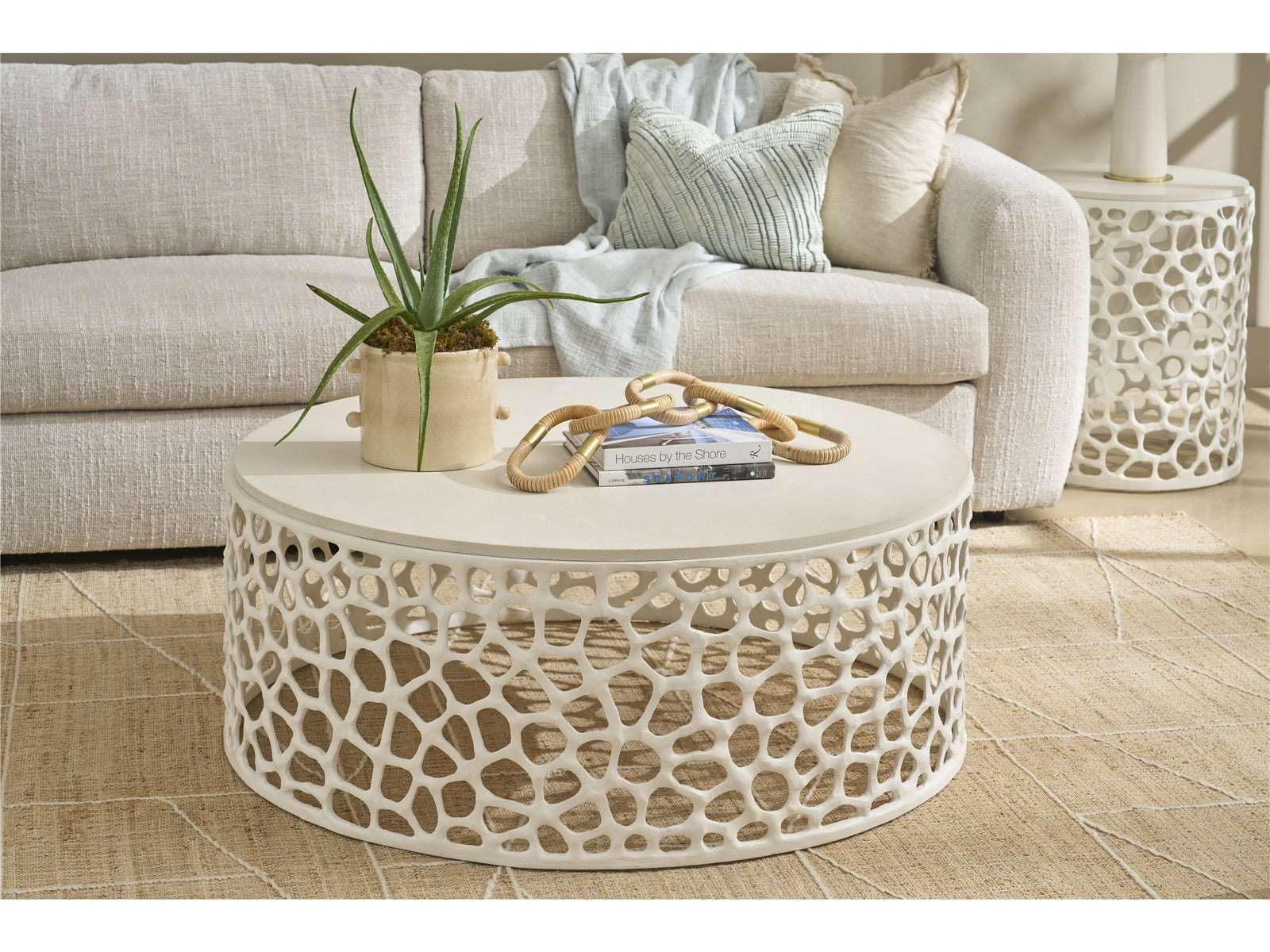 Oasis- Coastal Living Home Collection Coral Cocktail Table