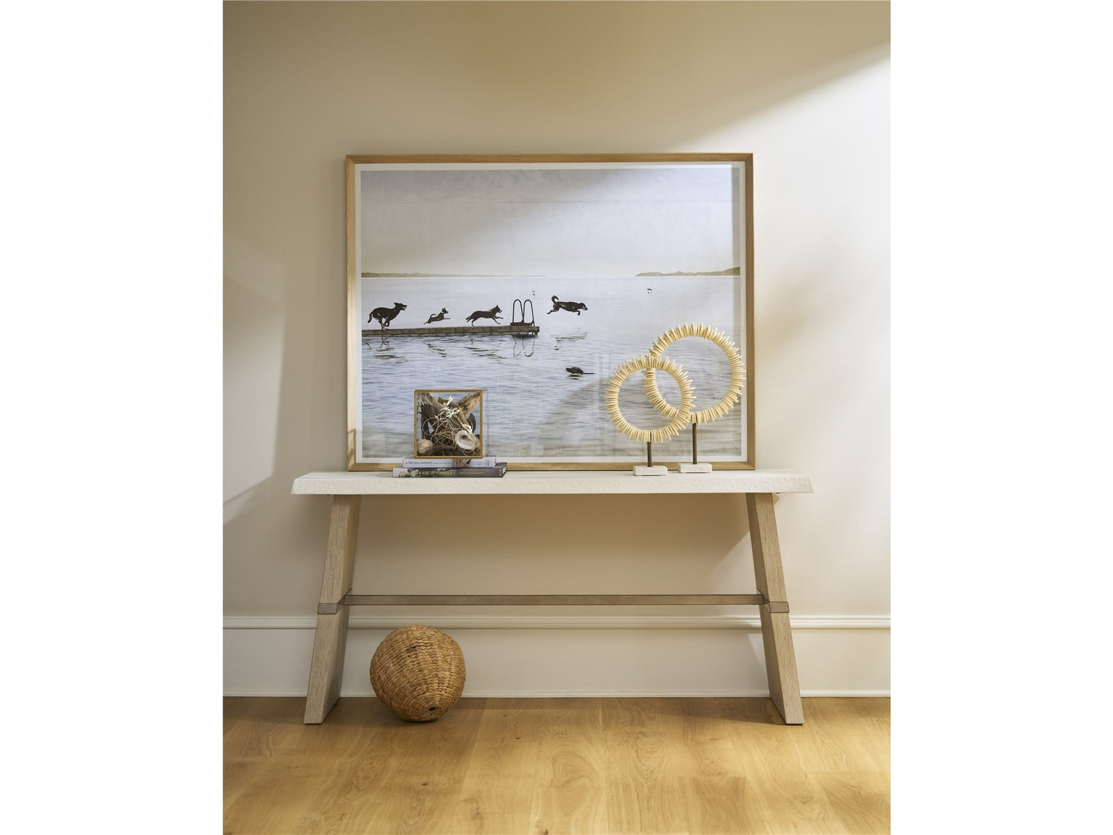 Oasis- Coastal Living Home Collection Dockside Console Table