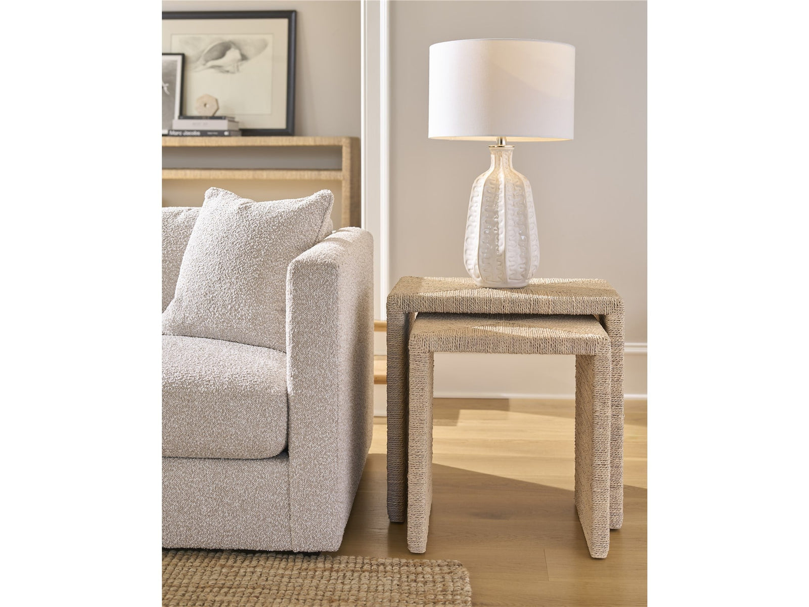 Oasis- Coastal Living Home Collection Abaca Nesting Tables