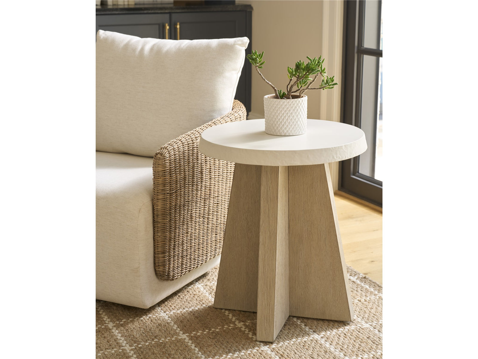 Oasis- Coastal Living Home Collection Dockside Accent Table