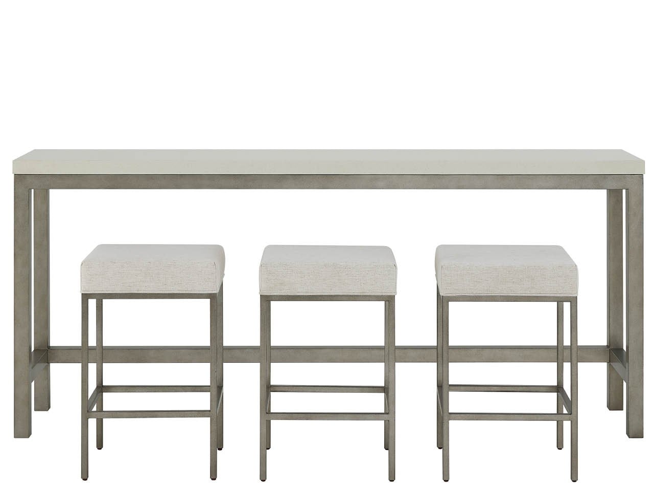 Oasis- Coastal Living Home Collection Oasis Console with Stools