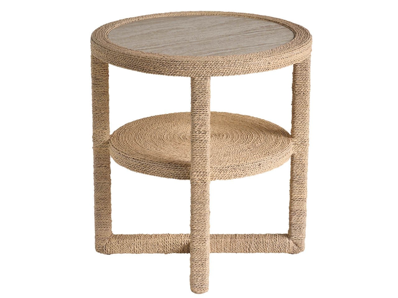Oasis- Coastal Living Home Collection Abaca Side Table