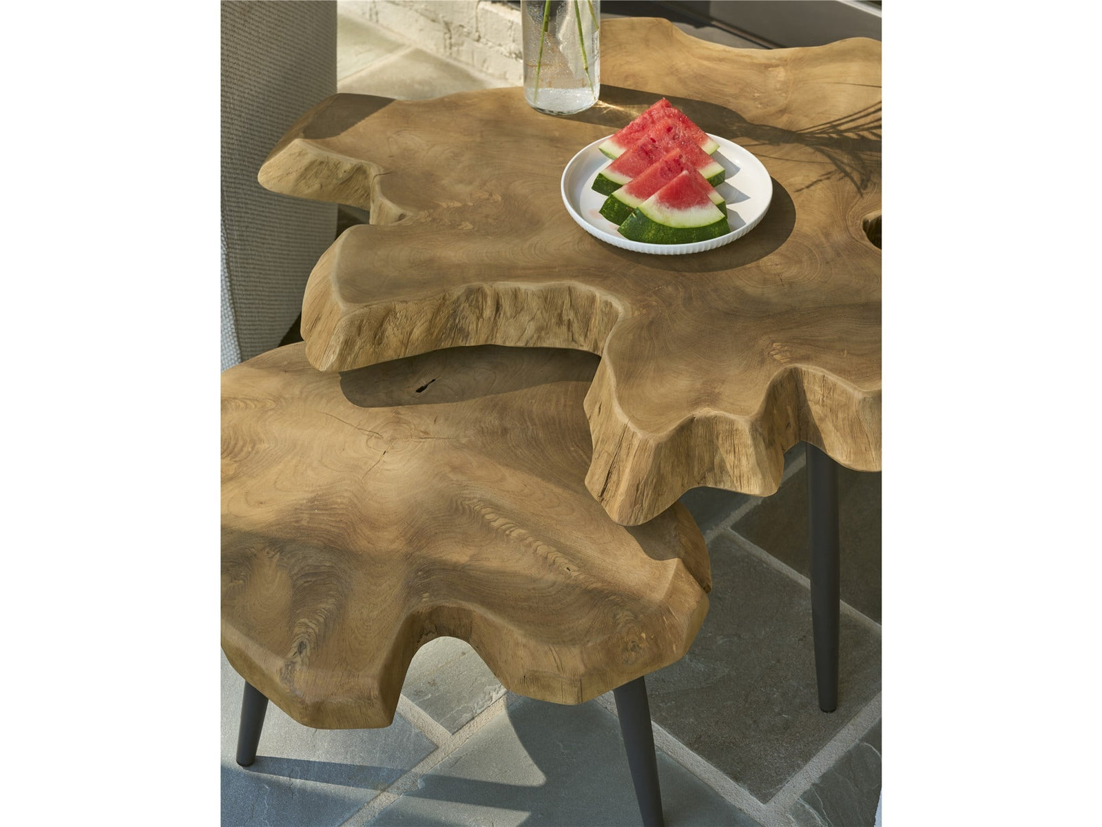 Oasis- Coastal Living Home Collection Driftwood Nesting Tables