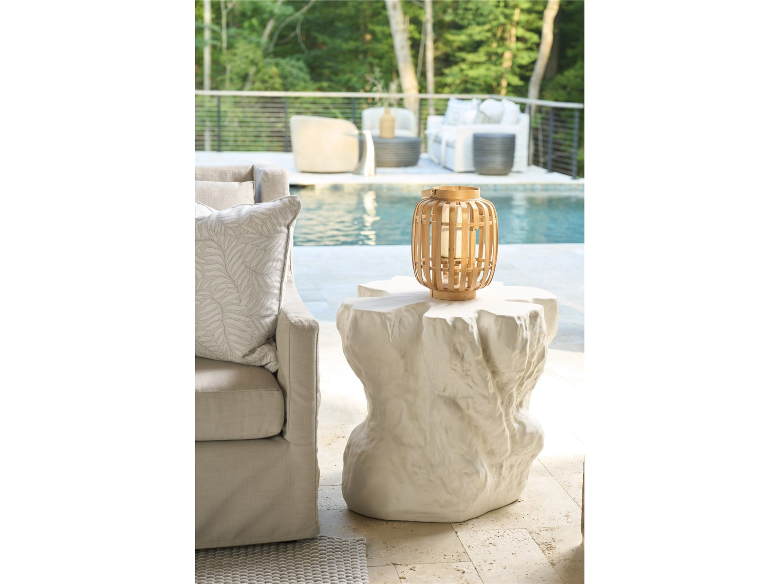 Oasis- Coastal Living Home Collection Cliffside Accent Table