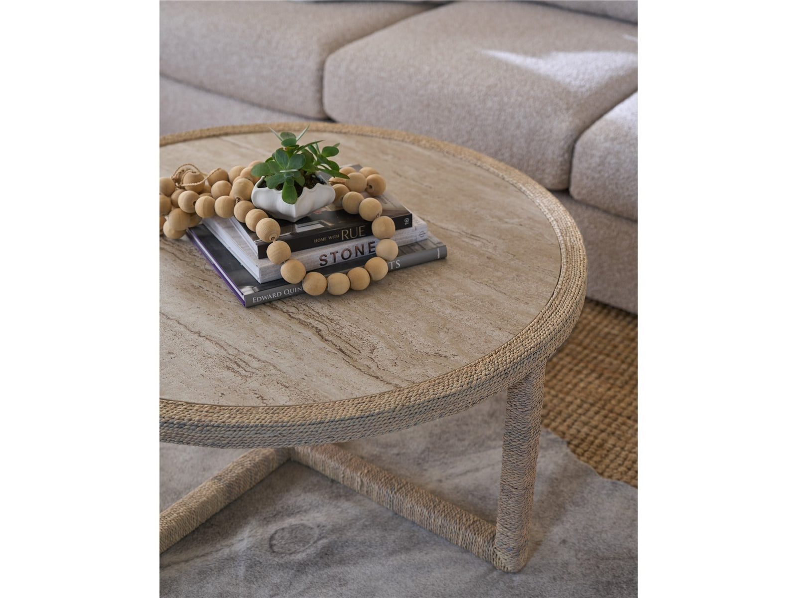 Oasis- Coastal Living Home Collection Abaca Cocktail Table