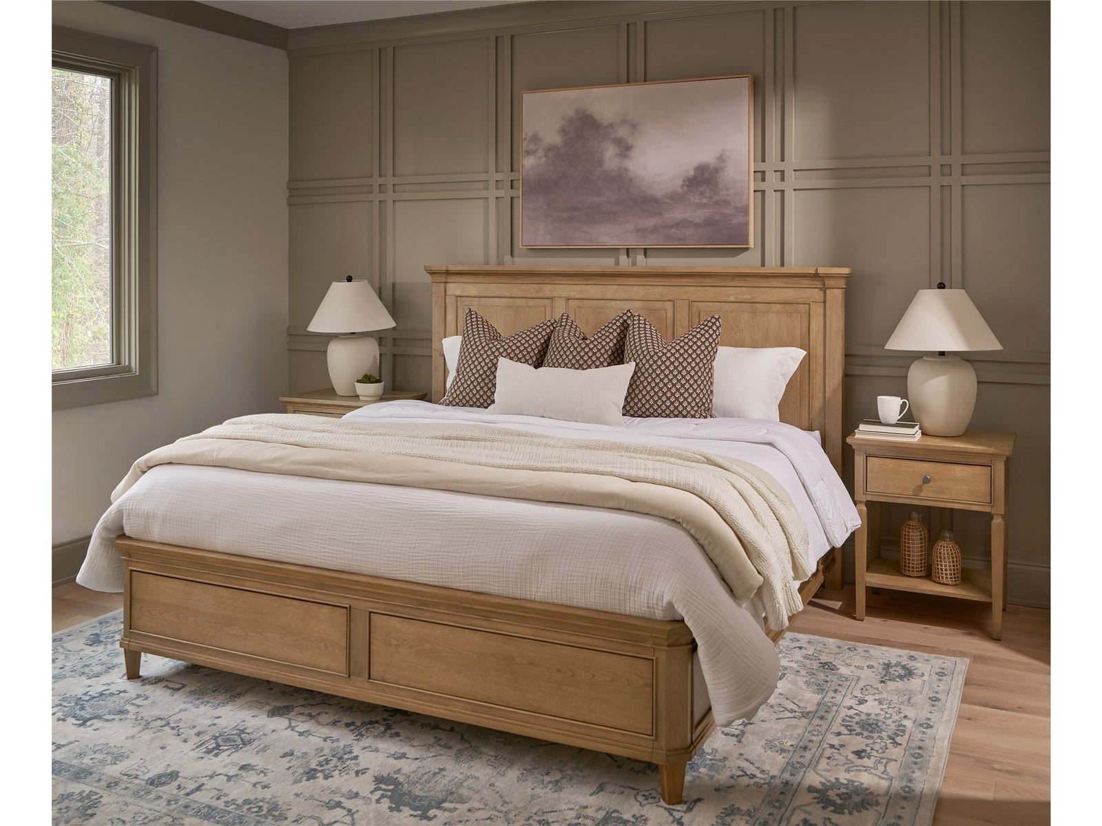 Birchaven Brindle Storage Bed King
