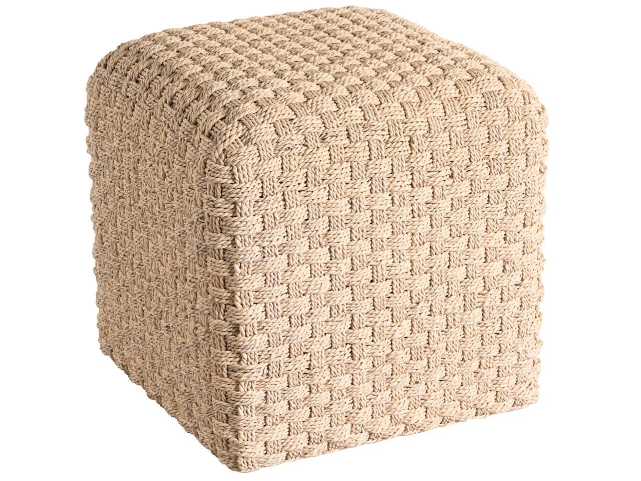 Birchaven Woven Pouf