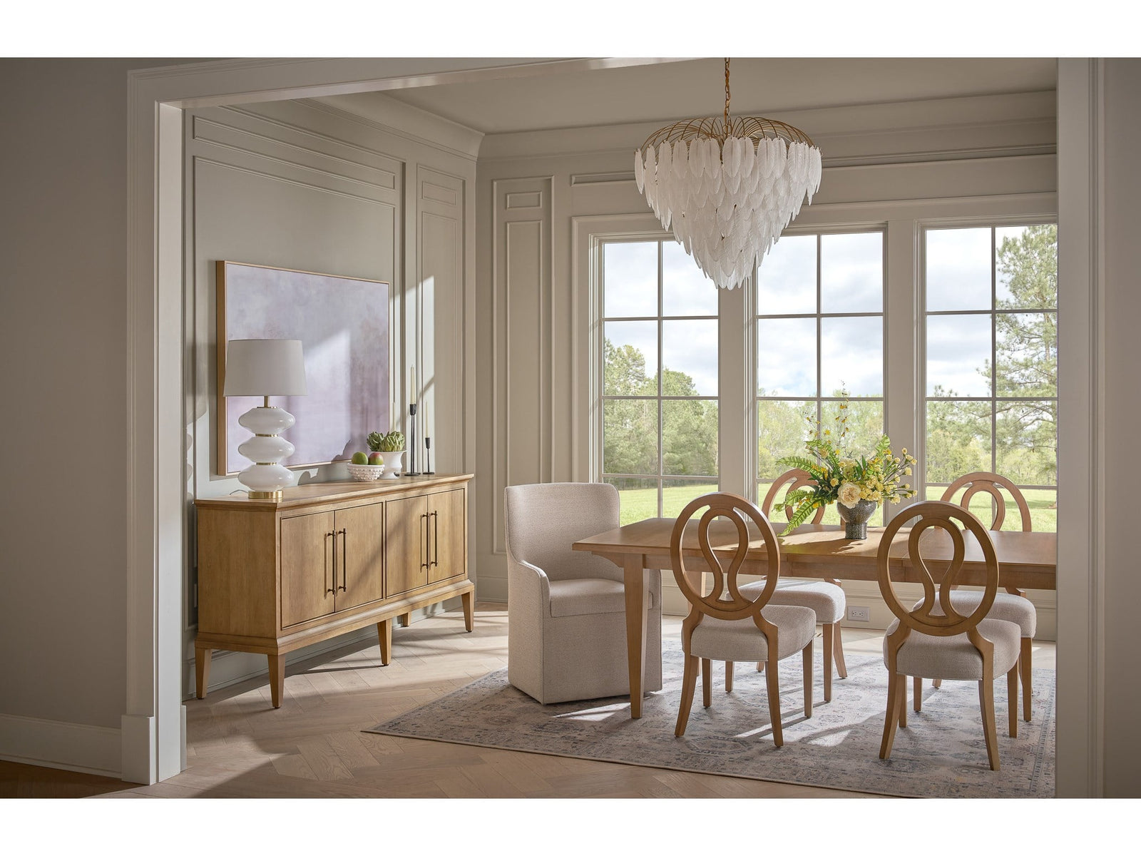 Birchaven Brindle Oval Side Chair