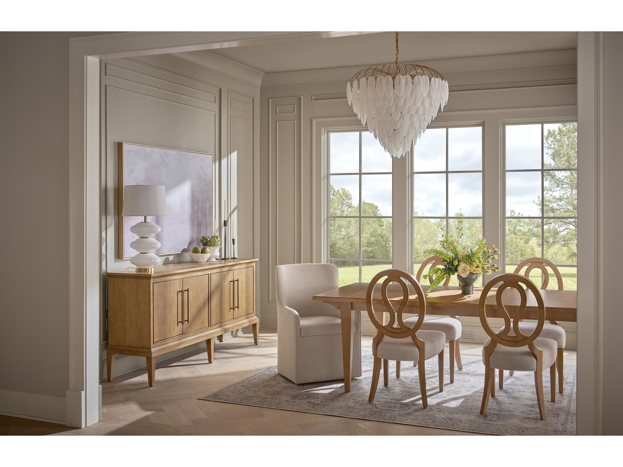 Birchaven Brindle Oval Side Chair