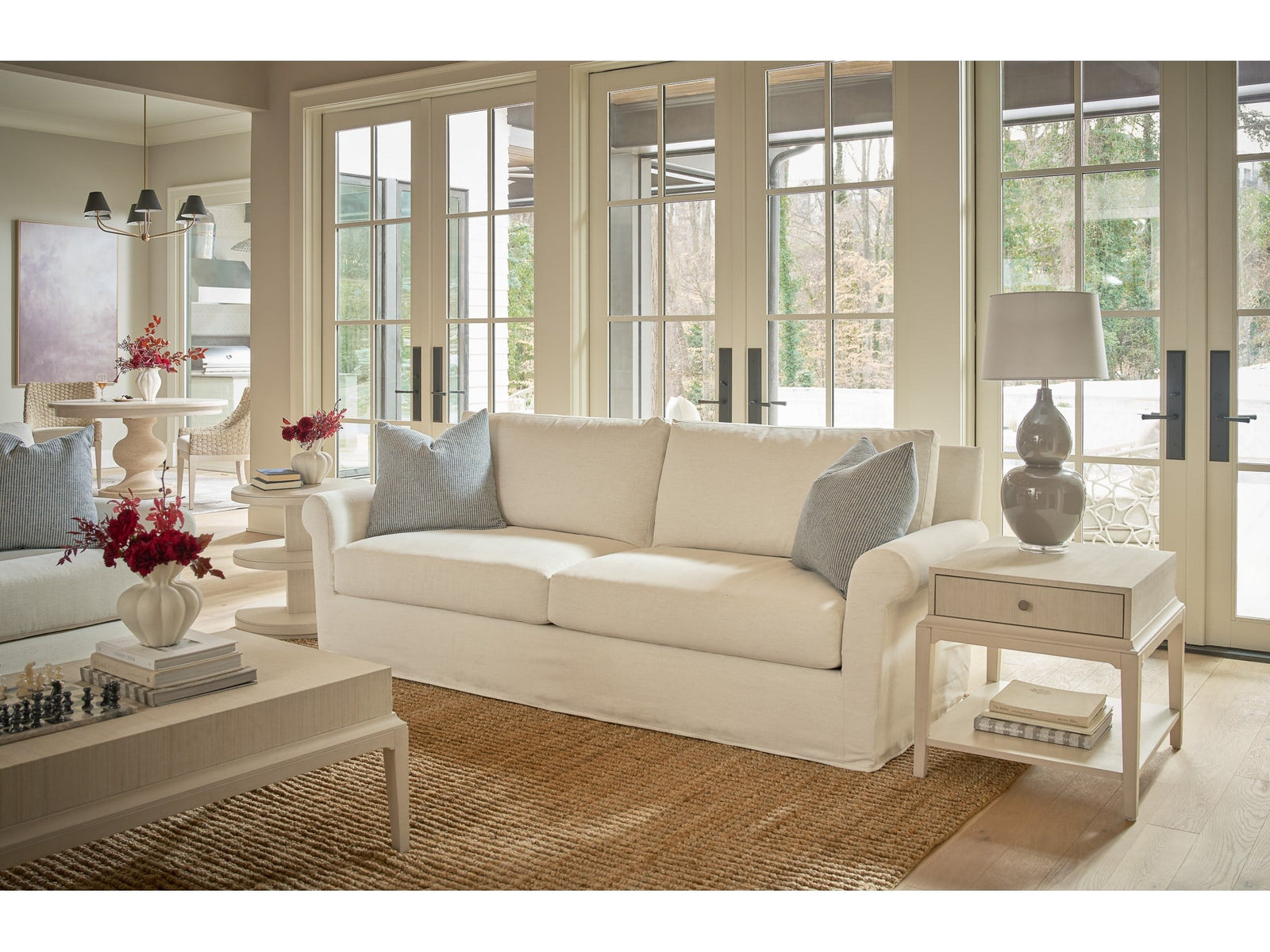 Clermont Slipcover Apartment Sofa - Special Order