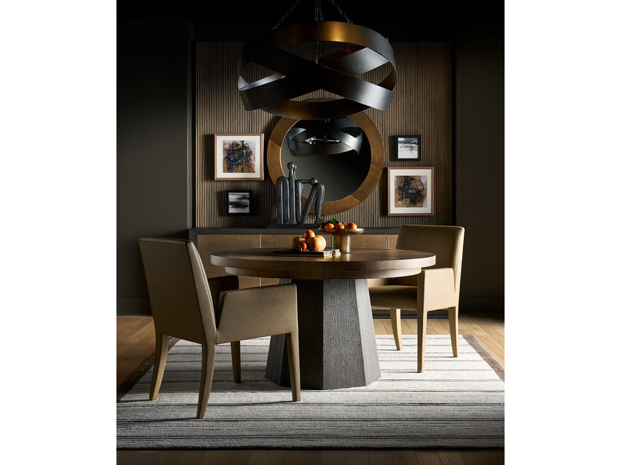 Modern Haze Round Dining Table