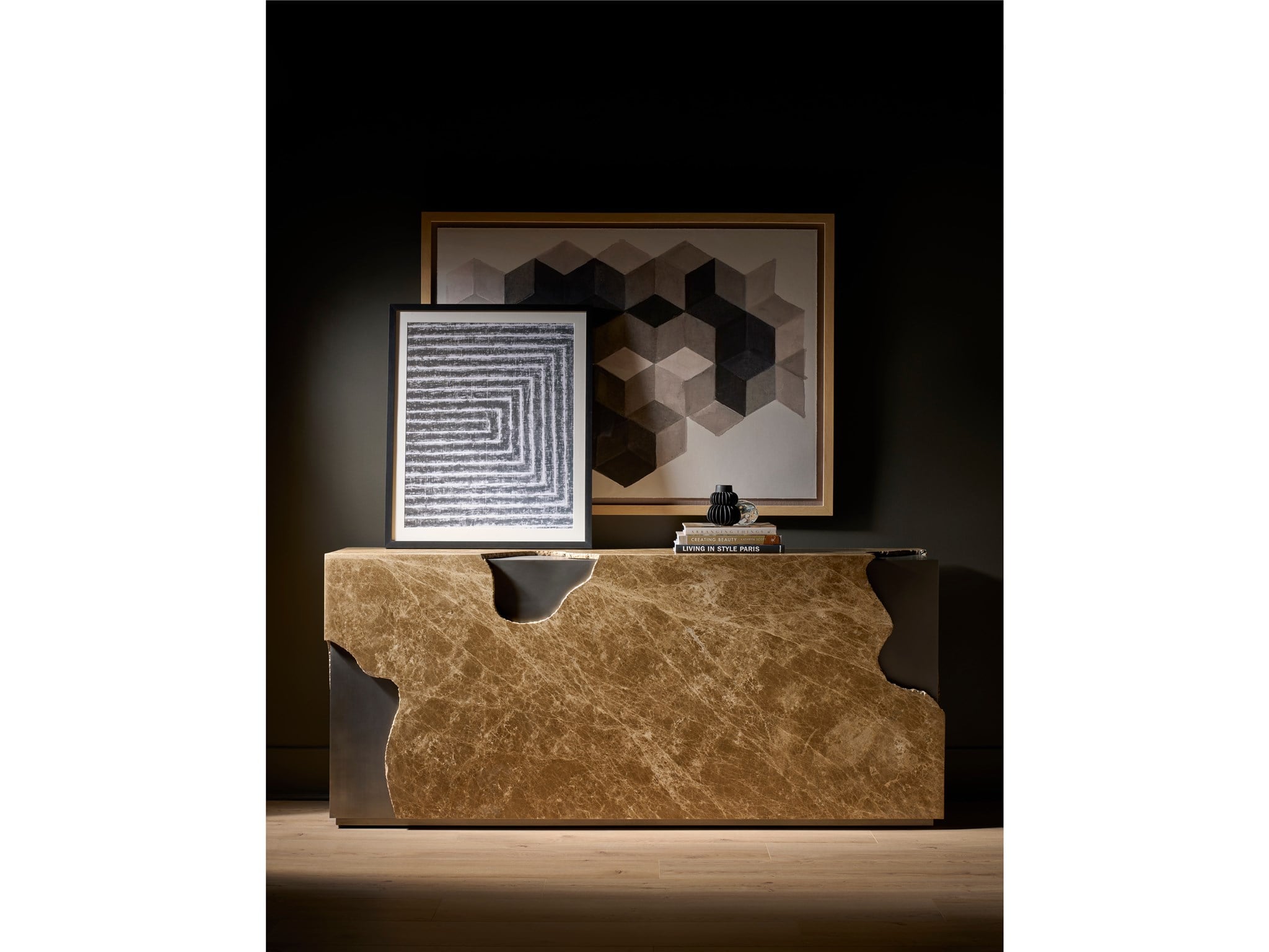 Modern Mirage Console Table