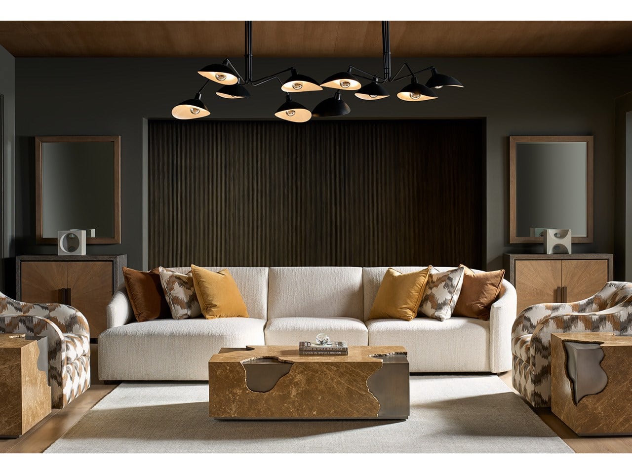 Modern Mirage End Table