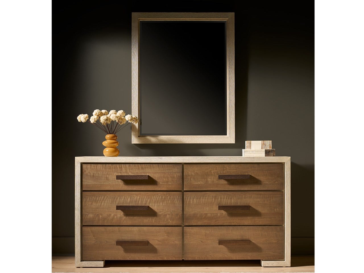 Modern Mist Mirror