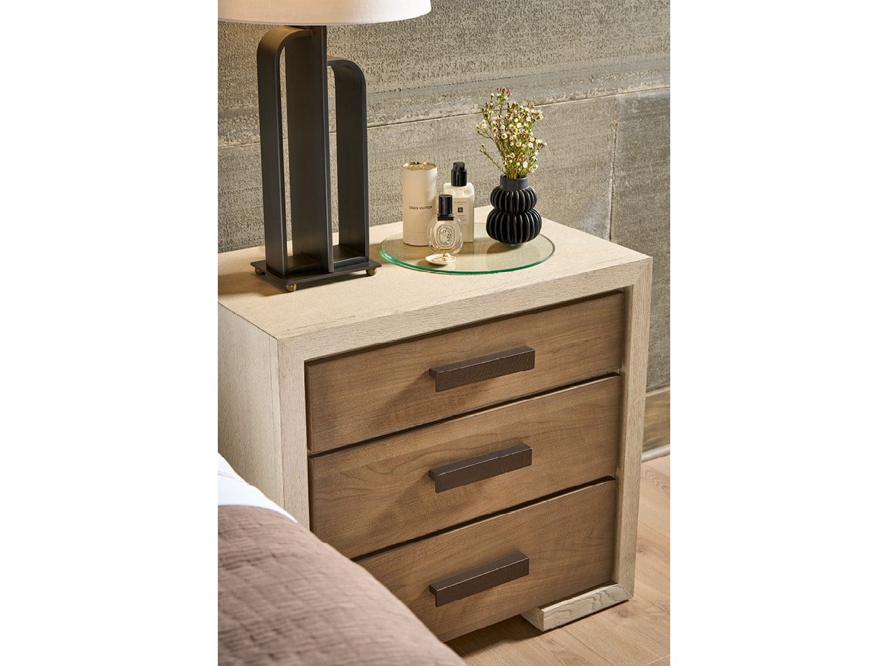 Modern Mist Nightstand