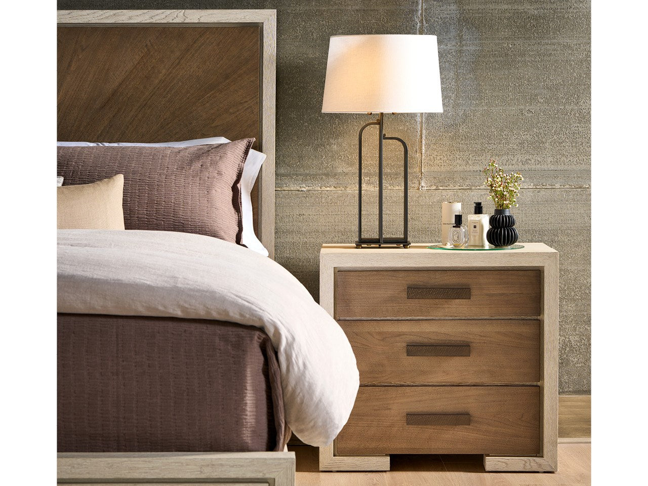 Modern Mist Nightstand