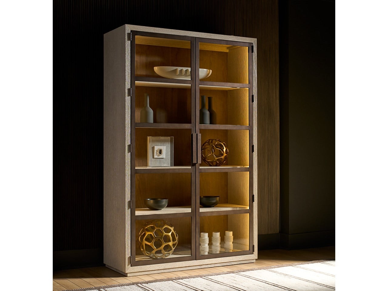 Modern Mist Display Cabinet