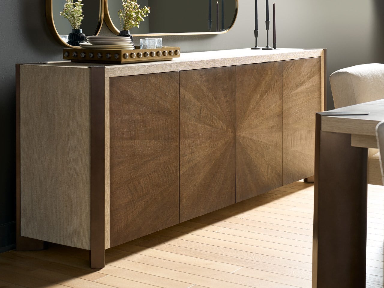 Modern Mist Credenza