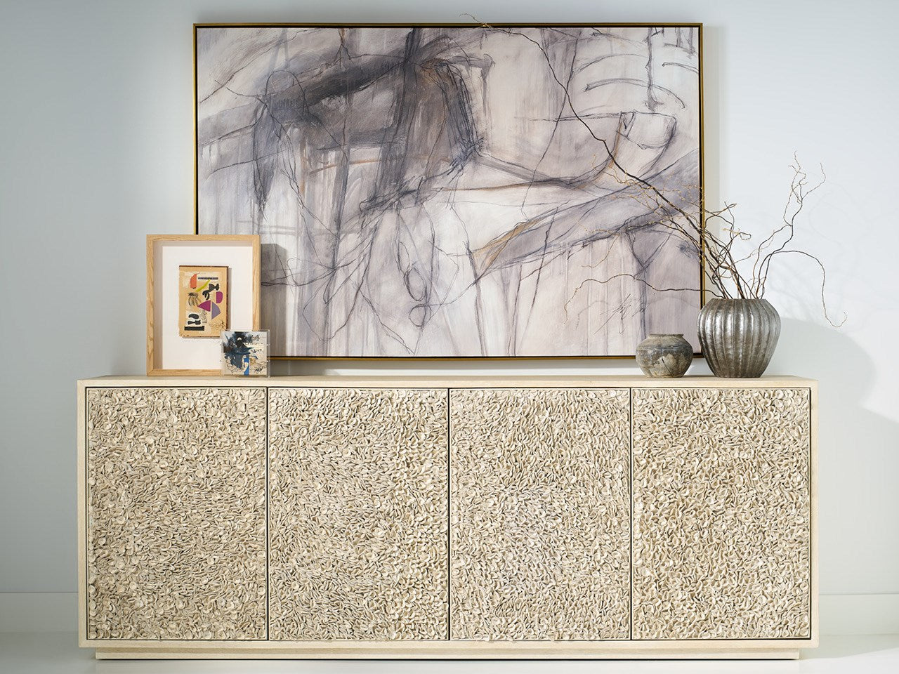 Modern Blossom Credenza