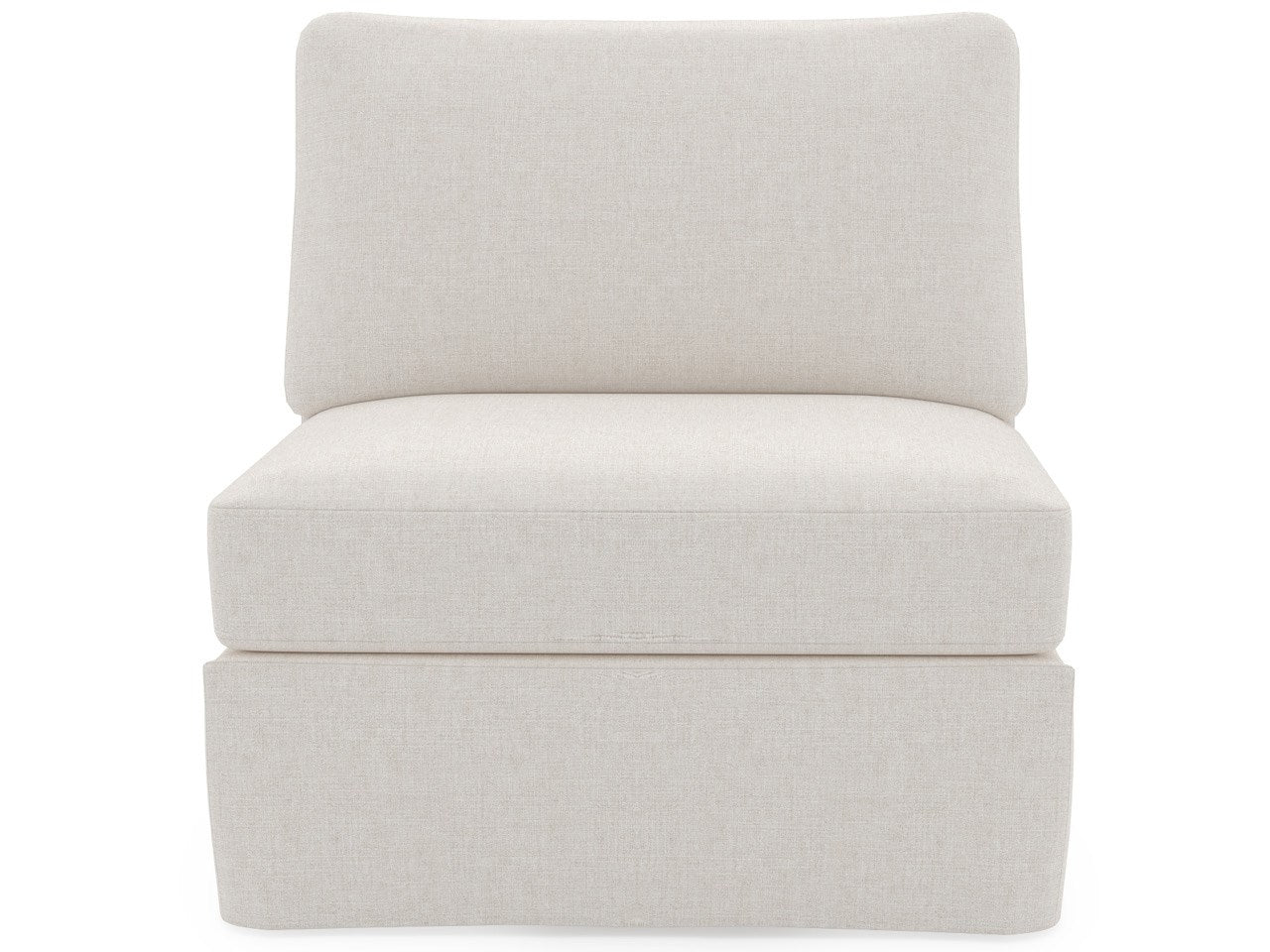 Clermont Slipcover Armless Chair - Special Order