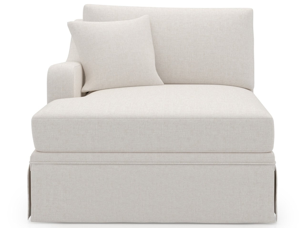 Filmore Skirted Chaise LAF - Special Order