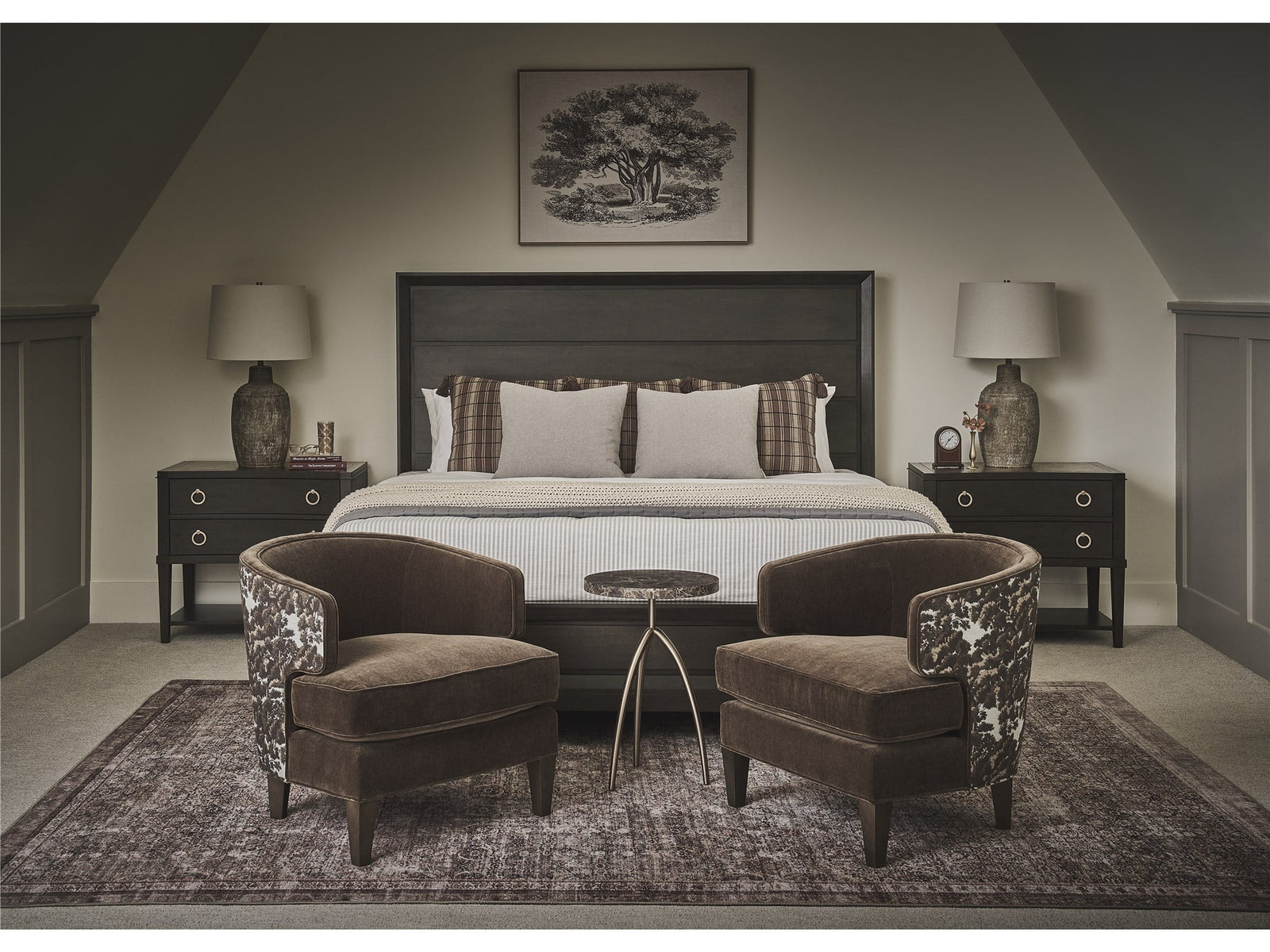 Fenwick Fenwick Panel Bed King