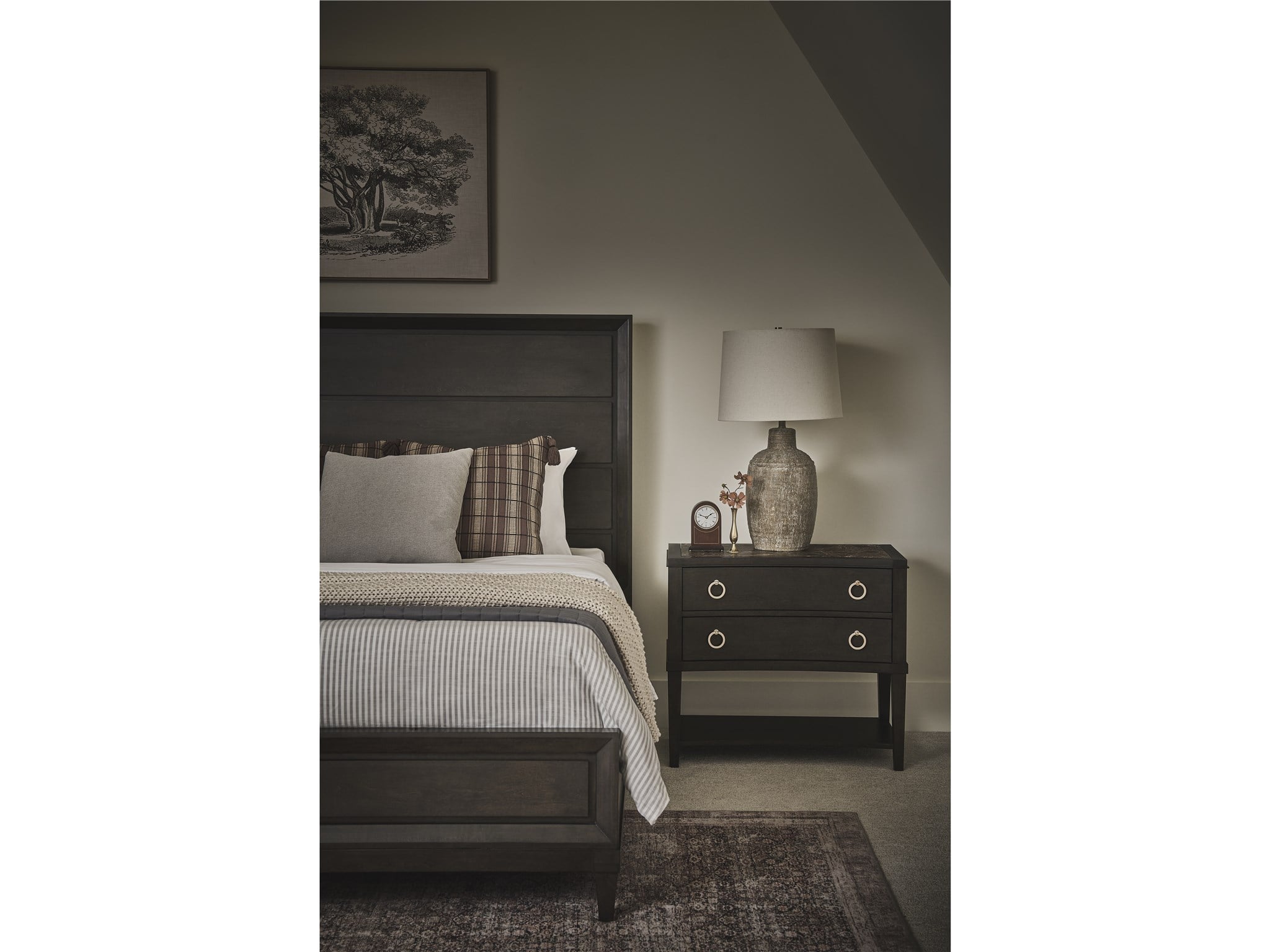 Fenwick Emperador Nightstand