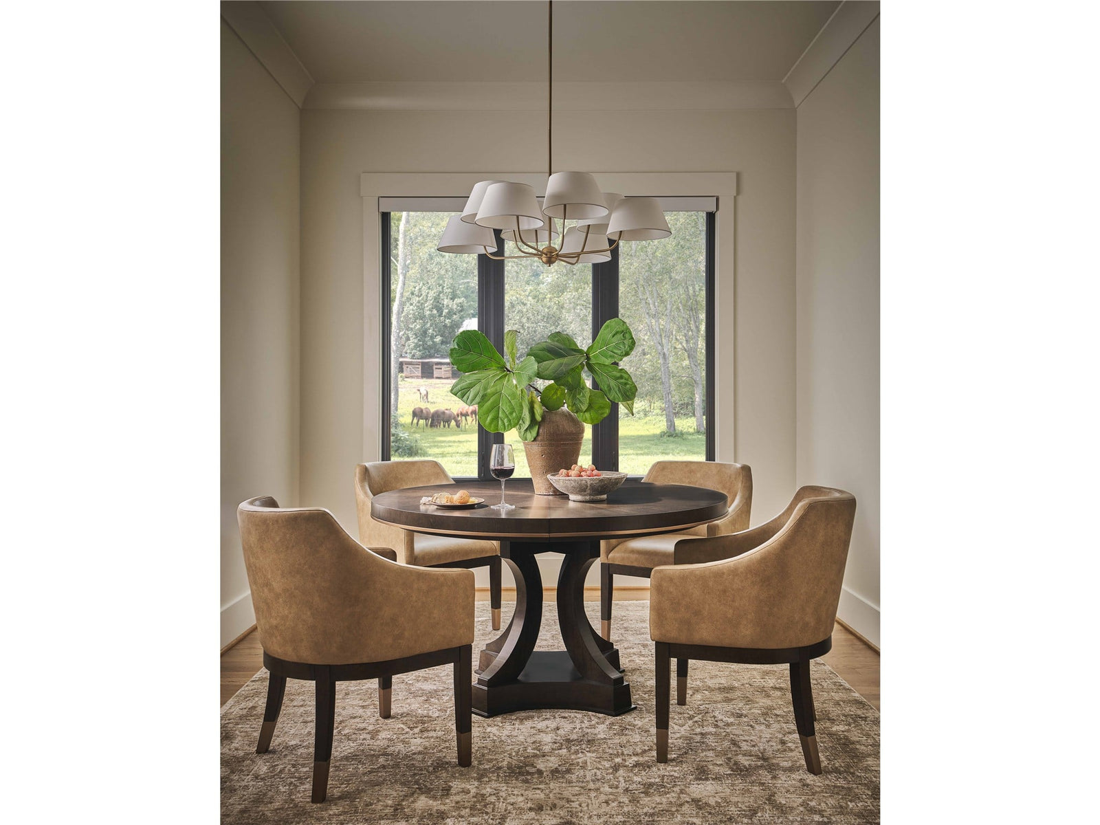 Fenwick Fenwick Leather Arm Chair
